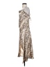 ASTR The Label 100% Polyester Paisley Tan Casual Dress Size S - photo 5