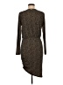 MICHAEL Michael Kors Animal Print Brown Cocktail Dress Size M - photo 2