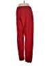 Athletic Works Solid Red Track Pants Size M - photo 2