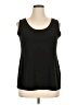 Clara Sun Woo Black Sleeveless Blouse Size XL - photo 1