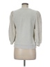 Splendid Metallic Silver Pullover Sweater Size M - photo 2
