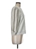 Splendid Metallic Silver Pullover Sweater Size M - photo 4