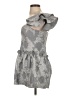 Assorted Brands Paisley Gray Cocktail Dress Size S (estimated) - photo 5