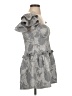 Assorted Brands Paisley Gray Cocktail Dress Size S (estimated) - photo 4