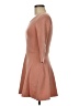 Forever 21 Solid Tan Casual Dress Size M - photo 5
