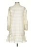 Walter Baker Checkered-gingham Ivory Casual Dress Size XS - photo 2