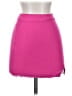 Just Quella Solid Pink Casual Skirt Size 0 - 2 - photo 1