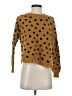 Madewell 100% Cotton Polka Dots Gold Pullover Sweater Size XS - photo 1