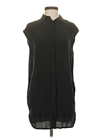 ALLSAINTS Sleeveless Silk Top (view 1)