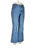 H&M 100% Cotton Hearts Blue Jeans Size 10 - photo 1