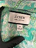 J.Crew Collection Paisley Green Long Sleeve Button-Down Shirt Size 14 - photo 7