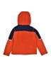 Lands' End 100% Polyester Orange Zip Up Hoodie Size 7 - photo 2