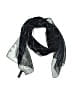 Ellen Tracy 100% Silk Black Blue Silk Scarf One size - photo 1