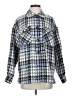 Vero Moda Houndstooth Blue Coat Size S - photo 1
