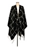 Strut This 100% Acrylic Black Poncho One size - photo 1