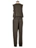 Express Solid Gray Jumpsuit Size XS - photo 2