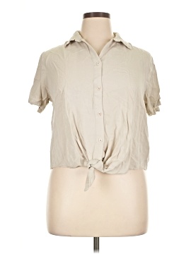 Rose + Olive Short Sleeve Blouse