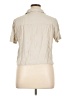 Rose + Olive 100% Rayon Tan Short Sleeve Blouse Size XL - photo 2