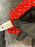 Assorted Brands Polka Dots Red Short Sleeve Blouse Size 9 - photo 8