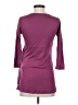 Gap - Maternity Solid Maroon Purple 3/4 Sleeve Blouse Size XS - photo 2