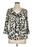 Cato Ivory 3/4 Sleeve Blouse Size XL - photo 1