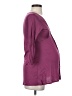 Gap - Maternity Solid Maroon Purple 3/4 Sleeve Blouse Size XS - photo 4