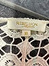 Rebellion 100% Cotton Ivory Kimono Size XS - photo 7