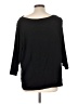 Chaps Black 3/4 Sleeve Top Size L (estimated) - photo 2