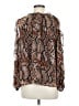 1.State 100% Polyester Brown Sleeveless Blouse Size M - photo 2