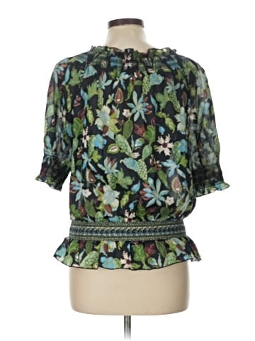 Tory Burch Short Sleeve Blouse (view 2)