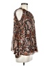 1.State 100% Polyester Brown Sleeveless Blouse Size M - photo 4