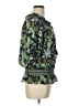 Tory Burch 100% Cotton Green Short Sleeve Blouse Size 10 - photo 4