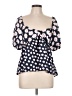 Sachin + Babi 100% Polyester Pink Short Sleeve Blouse Size 10 - photo 1