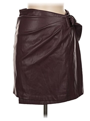Bailey 44 Faux Leather Skirt (view 1)
