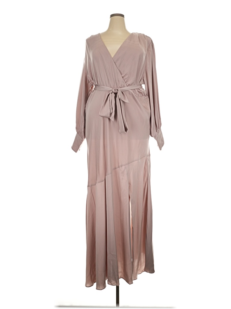Pre-owned Eloquii Casual Dress In Brown