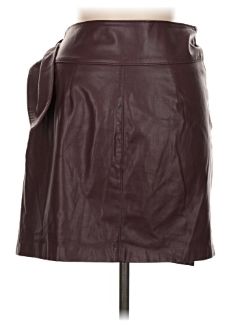 Bailey 44 Faux Leather Skirt (view 2)