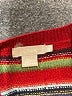 J.Crew 100% Lambswool Stripes Red Wool Pullover Sweater Size M - photo 7