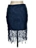 Luxxel 100% Polyester Blue Formal Skirt Size L - photo 2