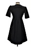 Assorted Brands Solid Black Casual Dress Size EU (IT) 44 / US 8 - photo 2