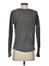 Ann Taylor LOFT 100% Cotton Metallic Gray Pullover Sweater Size S - photo 2