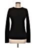 Ricciel Black Long Sleeve Top Size M - photo 1