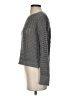Ann Taylor LOFT 100% Cotton Metallic Gray Pullover Sweater Size S - photo 5
