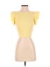 Zara Yellow Short Sleeve Top Size S - photo 1