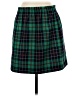 J.Crew 100% Wool Plaid Green Wool Skirt Size 4 - photo 1