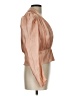 Leith 100% Polyester Tan 3/4 Sleeve Blouse Size L - photo 4