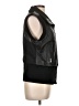 BCBGMAXAZRIA 100% Leather Black Vest Size L - photo 4