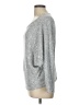 Sadie & Sage Tweed Silver Pullover Sweater Size L - photo 5