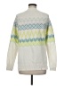 Ann Taylor LOFT Argyle White Pullover Sweater Size M - photo 2