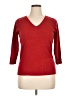 Debbie Morgan Red Pullover Sweater Size XL - photo 1