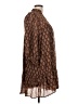 Assorted Brands Paisley Brown Casual Dress Size L - photo 4
